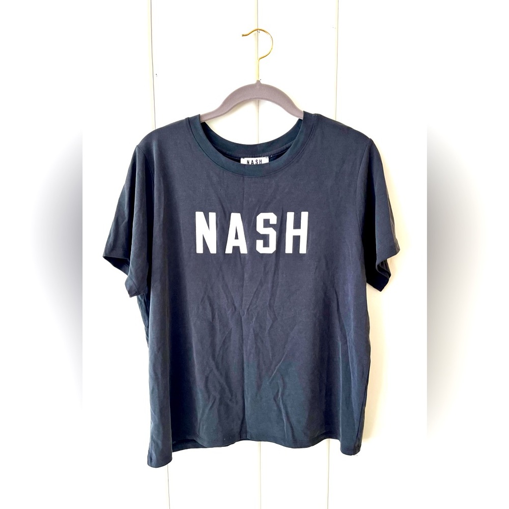 Nash Collection Graphic T-Shirt in Black, Sz S